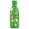 Cool Bottles - Nerūdijančio plieno vaikiškas buteliukas su šiaudeliu arba užsukimu, 500ml (Rolling skaters)