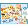 Djeco Daugkartiniai 3D lipdukai - Transporto priemonės