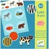 Djeco Loto žaidimas - Plunksna ir kailis (16 vnt.)