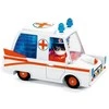 Djeco Crazy motors - Pamišę automobiliai - Greitosios pagalbos automobilis