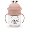 NOUI NOUI 360° puodelis-gertuvė, 250ml - The Frog Cup rosa