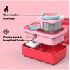 OmieBox UP Pietų dėžutė su termosu, Cherry pink