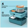 OmieBox UP Pietų dėžutė su termosu, Teal žalias