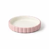 SOINA - Keramikinė lėkštė su silikoniniu nuimamu pagrindu, rosa