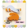 The Cotton Cloud - plaukų segtukai - meowtiful cats, 2vnt.