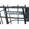 Basil BASIL BREMEN ALU BE / KF aliuminio krepšelis + BASIL BASEASY krepšelio montavimo plokštė + KLICKFIX ADAPTER PLATE sistema, skirta tvirtinimui prie vairo ir vairo, nuimama (be laikiklio)