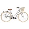 Bicycle ROMET Sonata Classic, champagne + front basket
