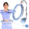 Mėlyna HHM15 HULA HOOP Mėlynas MAGNETIC WITH WEIGHT + COUNTER HMS