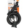 None AXA kabelinė spyna RESOLUTE 1x120, juoda, su raktu