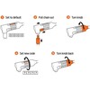 AXA Cable Resolute C10 - 150 Code Cable lock