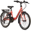 None Children's bicycle S'COOL chiX, 20" Coral/Dark Raudona