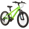 None Vaikiškas dviratis S'COOL Xroc, 20" Neon Žalias/Ocean