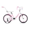 Children's bicycle TABOU Miss, 16" pink-baltas