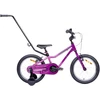 Children's bicycle TABOU Miss FR, 12" pink-violetinė