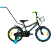 Children's bicycle TABOU Rocket Alu, 18" juodas-mėlynas