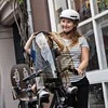 None Vaikiška kėdutė bagažo laikikliui URBAN IKI Ta-ke, Koga ruda/Kurumi ruda, smėlio-rudos spalvos