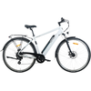Electric bicycle TOTEM XC921, 28" baltas