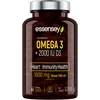Riebalų rūgštis TREC ESSENSEY OMEGA 3 + 2000 TV D3 90 kapsulių