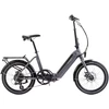 Folding electric bicycle ROMET E-Wigry 1.0, dark pilka