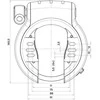 None Frame lock AXA Defender Retractable (juodas)