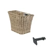 None Front basket BASIL Rattan Look FM, Seagrass (light ruda)