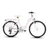 Girls' bicycle ROMET Panda 1, 24" violetinė-baltas