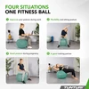 Tunturi Gymball 55cm, Mint, Anti Burst