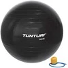 Tunturi Gymball Mankštos kamuolys su pompa 75cm, juodas