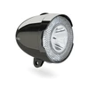 Headlight AXA 706-B, retro, with batteries, dark pilka