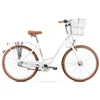 Bicycle ROMET Pop Art Classic 26, baltas + front basket