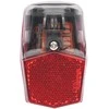 Rear light AXA RUN COMPACT BATT/ON-OFF/SMOKED/CARD