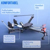 Rowing machine CHRISTOPEIT Accord, juodas