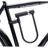 AXA Newton UL-300 U-lock Strong frame holder , Safety code:15 (1-15), Sold Secure Sidabrinis, Juodas, AXA Newton UL is a hardened steel U-shaped