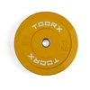 Weight plate TOORX Bumper Plate Challenge, yellow, 50 mm, 15 kg