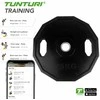 Olimpiniai gumuoti svarmenys TUNTURI 1,25-25kg (Svoris: 1 x 25 kg)