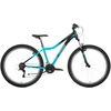 None Vaikiškas dviratis TABOU Venom 1.0 W, 27,5" juodas-turkio spalvos, 14+ metų