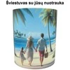 3D Gaminiai Sieninis šviestuvas su jūsų nuotrauka
