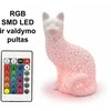 3D Gaminiai Stalinis LED šviestuvas Katinas su ertmėmis - kelių spalvų