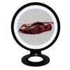 3D Gaminiai Stalinis LED šviestuvas Sportinis automobilis, apskritimo formos