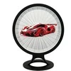 3D Gaminiai Stalinis LED šviestuvas Sportinis automobilis, apskritimo formos