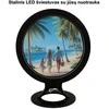 3D Gaminiai Stalinis LED šviestuvas su Jūsų nuotrauka, apskritimo formos