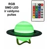3D Gaminiai Stalinis LED šviestuvas Saturnas