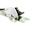 Festool TS 75 EBQ pjūklas ant kreipiančiosios liniuotės