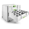 FESTOOL Set 17 plastikas containers 60x60/120x71 3xFT