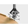 Festool Suapvalinimo freza su apsukamomis pjovimo plokštelėmis S8 HW R2 D28 KL12,7 MFK
