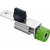 Tikslus kreipiančiojo elemento atramos nustatymas Festool FE-FS/OF/KF