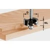 Festool Užkaitų freza su apsukamomis pjovimo plokštelėmis HW S8 D38/12