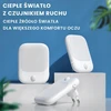 0,6W LED naktinė lempa su judesio jutikliu, prieblanda Eko-Light PATI