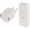 10 melodijų belaidis skambutis su mygtuku Emos IP44/230V/150m