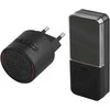 10 melodijų belaidis skambutis su mygtuku Emos IP44/230V/150m